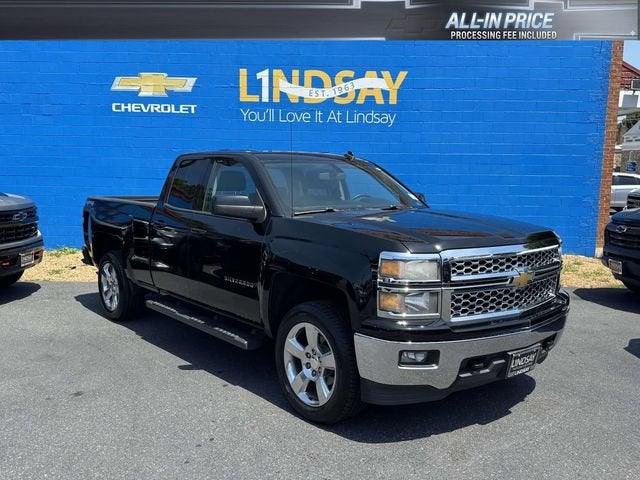 2014 Chevrolet Silverado 1500 LT in Black — front three-quarter view