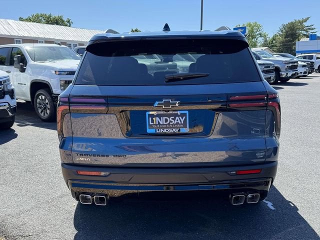 2026 Chevrolet Traverse — rear three-quarter view