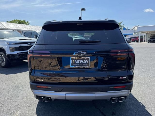 2026 Chevrolet Traverse — rear three-quarter view
