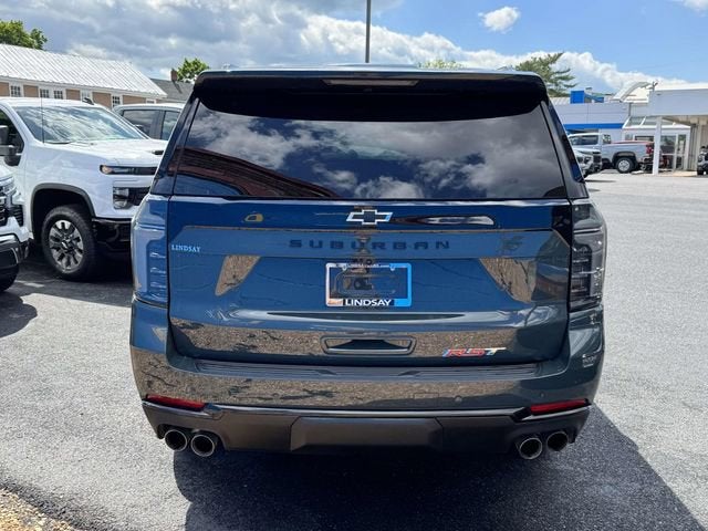 2025 Chevrolet Suburban — rear three-quarter view